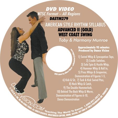 West Coast Swing - Advanced II (Gold)