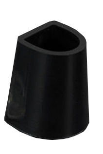 Protège-Talon Noir (8x8 mm) pour Talon ultrafin x1