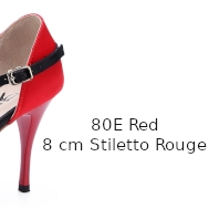 80E Red- 8 cm Stiletto Rouge