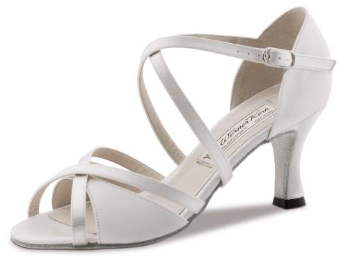 JULY 65 White - Sandale à bride coup de pied