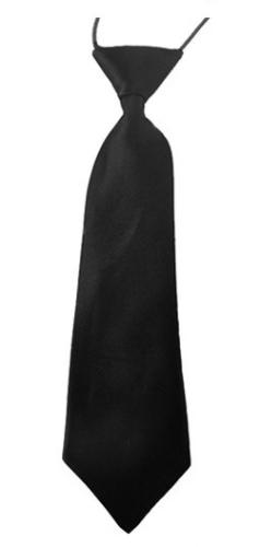 Cravate Noir Garçon