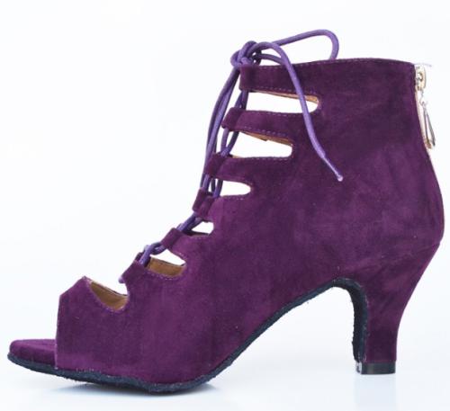 ALEGRIA 50 Violeta - Sandale à lacets daim violet