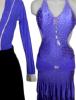 DV-Robe de danses latines & chemise violet et blanc T 36/38