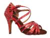 ROODY 100 Red Satin & Strass