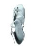 KATRINA 30 White Patent - Sandale à largeur ajustable