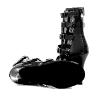 MOOS 85 Black Patent - Bottine Heels