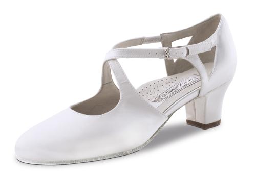GALA 45 White Comfort - Sandale fermée à brides croisées coup de pied